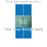 Pickleball Humour, Non-Volley Zone
