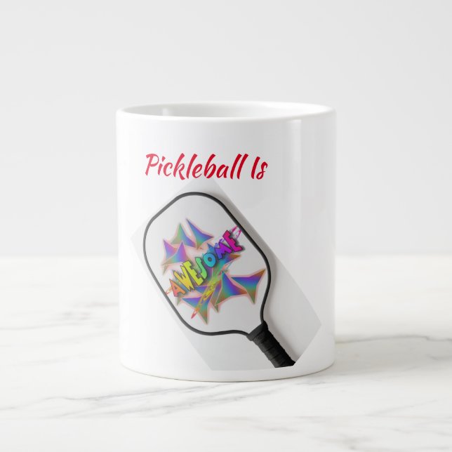 Pickleball Is Awesome Coffee Mug (Front)