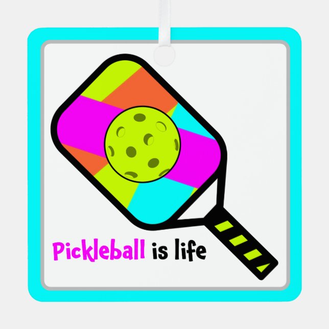 Pickleball is life ornament (Front)