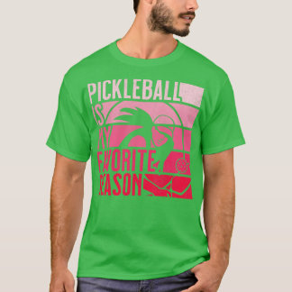 PickleBall Is My Favourite Season Retro Vintage Pa T-Shirt