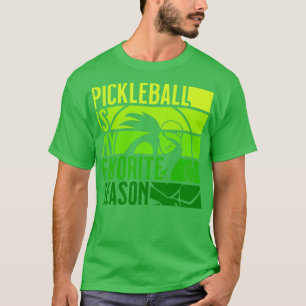 PickleBall Is My Favourite Season Retro Vintage Pa T-Shirt