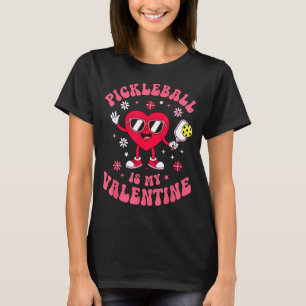 Pickleball is valentines day cute pickleball women T-Shirt