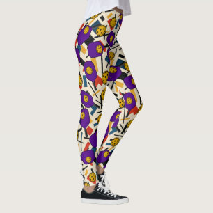 Pickleball Kazimir Malevich-Inspired Club Leggings