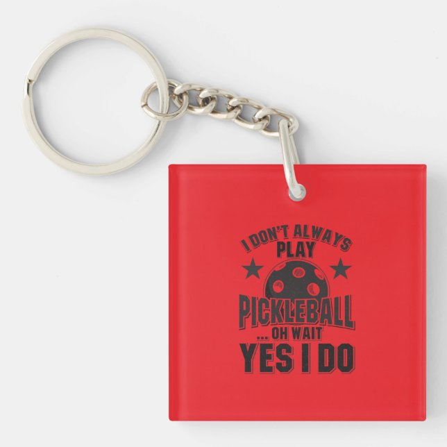 Pickleball Key Ring (Front)