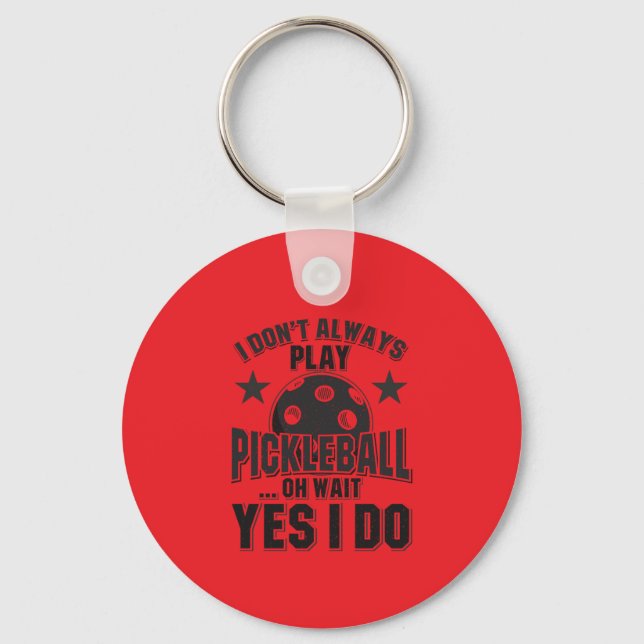 Pickleball Key Ring (Front)