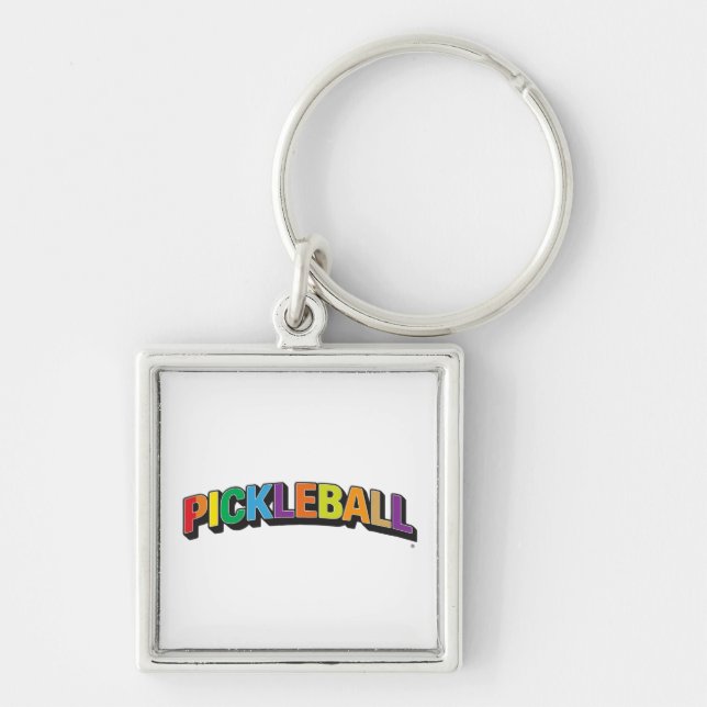 Pickleball Keychain (Front)