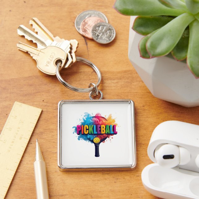 Pickleball Keychain (Desk)