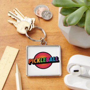 Pickleball Keychain