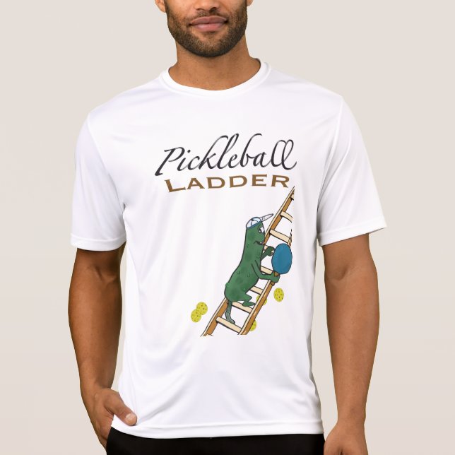 Pickleball Ladder T-shirt (Front)