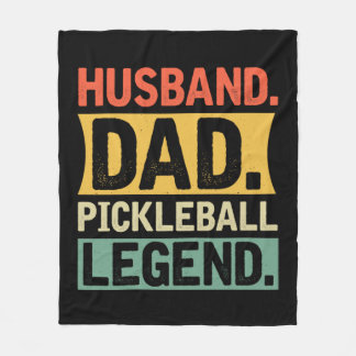 Pickleball legend 3 fleece blanket
