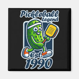 Pickleball legend established 1990 retro 36th magnet