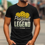 Pickleball Legend In The Making Pickleball Player T-Shirt<br><div class="desc">Announce your advancing skills on the Pickleball court with this fun Pickleball Legend In The Making t-shirt.</div>