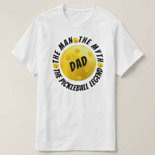 Pickleball Legend, The Man, The Myth Personalised T-Shirt