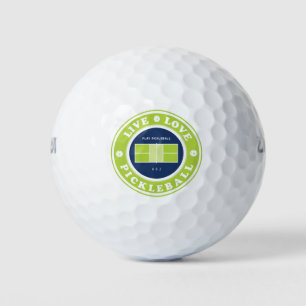 Pickleball: live life pickleball golf balls