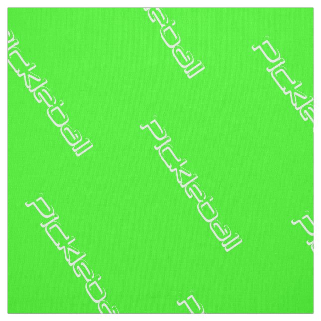 Pickleball Logo Fabric (Swatch)