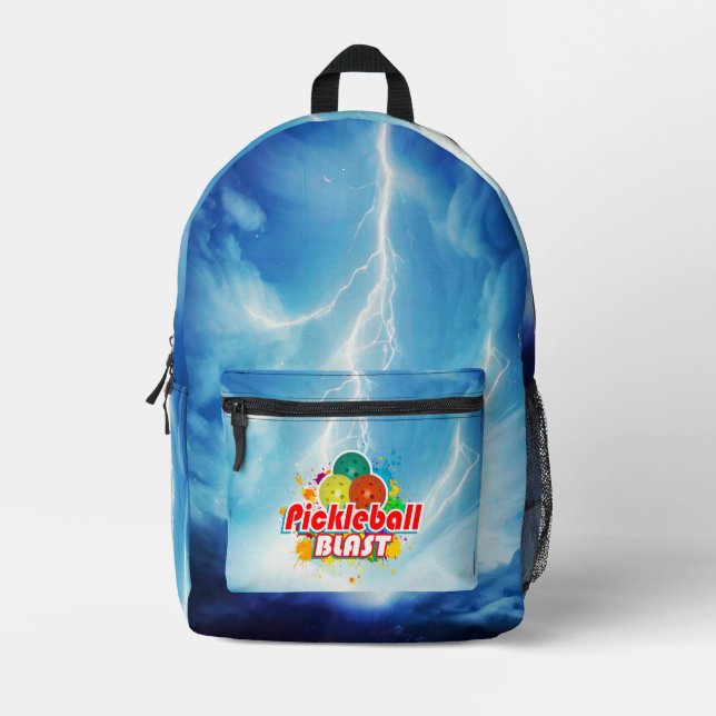 Pickleball Logo Options Print Cut Sew Bag (Front)