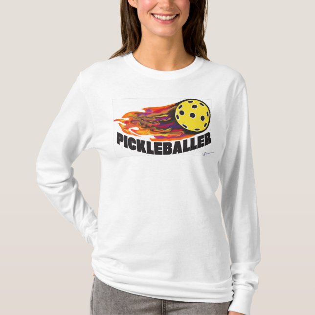 Pickleball long sleeve shirt (Front)