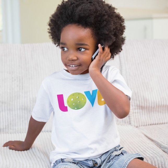  Pickleball Love Baby T-Shirt (Creator Uploaded)