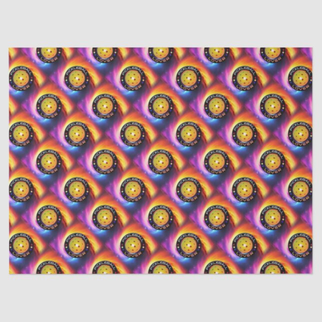 Pickleball Lover 1 Tissue Paper (Front)