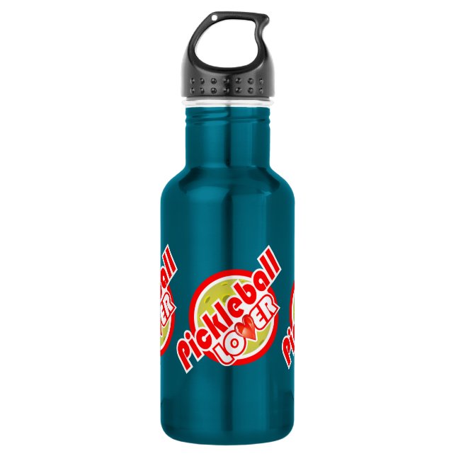 Pickleball Lover  2 Options 532 Ml Water Bottle (Front)