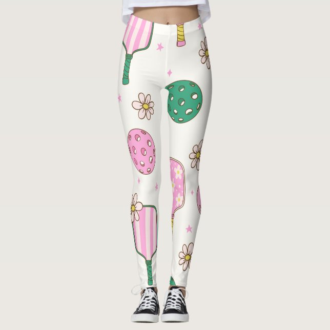 Pickleball Lover Leggings  (Front)