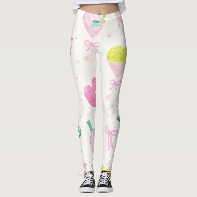 Pickleball Lover Leggings  (Front)