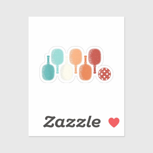 Pickleball Lover Retro Paddle Sport Vintage (Sheet)