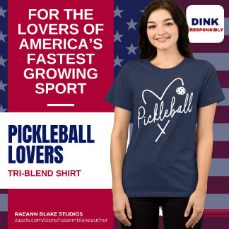 Pickleball Lover's  Tri-Blend Shirt