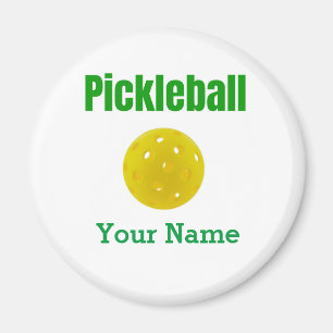 Pickleball Magnet Personalised with Your Name