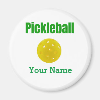 Pickleball Magnet Personalised with Your Name