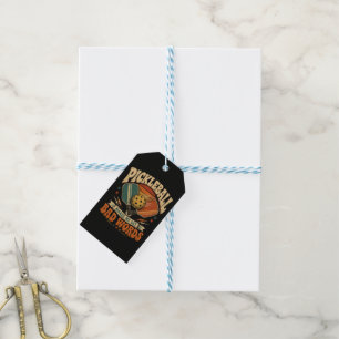 Pickleball Makes Me Say Bad Words Gift Tags