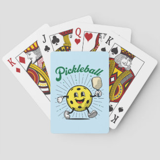 PICKLEBALL MASCOT by PickleballPlayerz Playing Cards