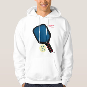 Pickleball Mens Sweatshirt Hoodie