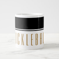 PICKLEBALL Modern Sporty Black White Colour Block