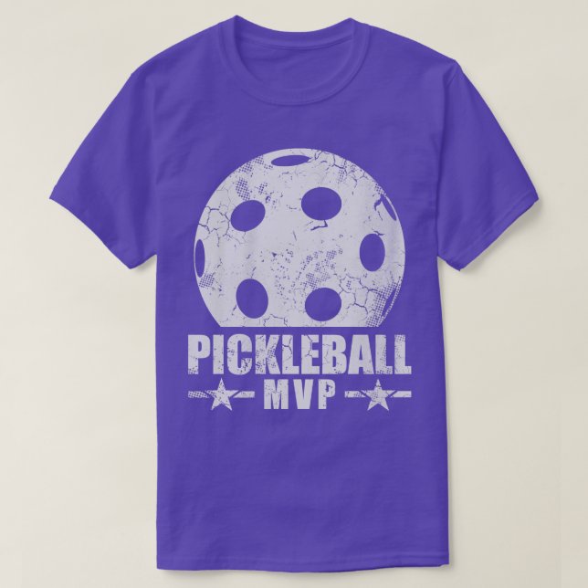 Pickleball MVP Player Team Coach Tournament Sports T-Shirt (Design Front)