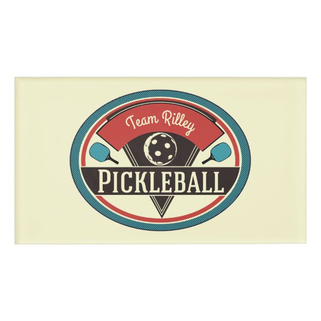 Pickleball Name Tag (Front)