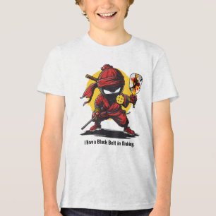 Pickleball Ninja Master Tri-Blend Shirt