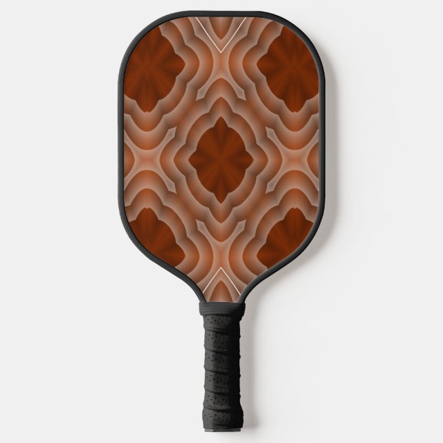 Pickleball Paddle, A classic brown colour design   Paddle (Front)