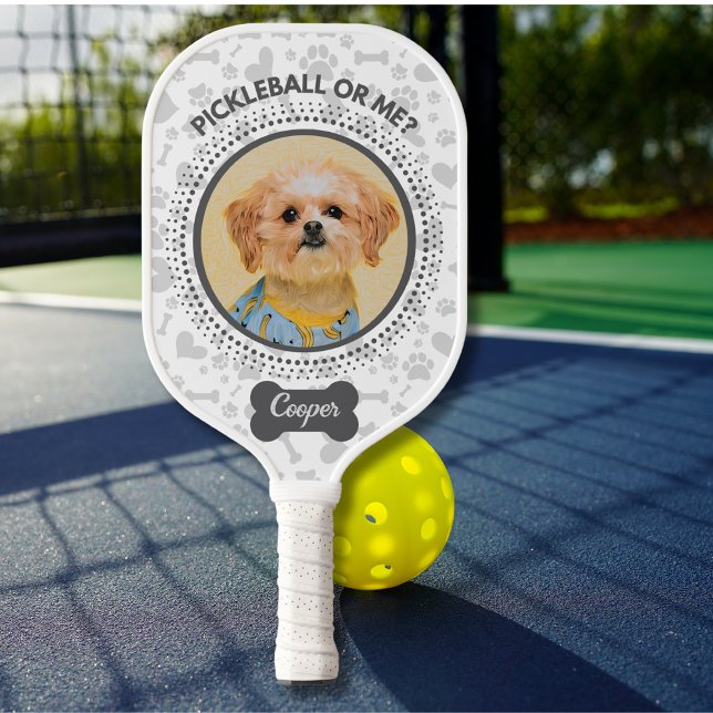 Pickleball Paddle Customised with Your Pet's Photo (Creator Uploaded)