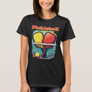Pickleball Paddle & Net Power Play T-Shirt