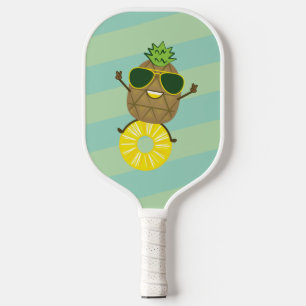 Pickleball Paddle   Pineapple Good Vibes Tropical 