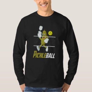 Pickleball  Paddle Sports Player Retro Vintage Pic T-Shirt