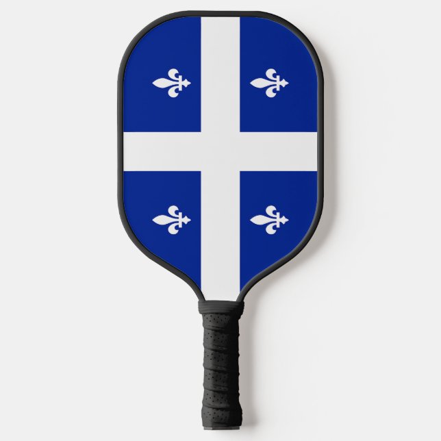 Pickleball Paddle with flag of Quebec (Front)