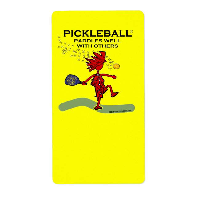 Pickleball Paddles Well With Others (Front)