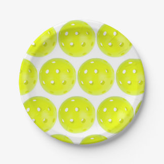 Pickleball Paper Plates