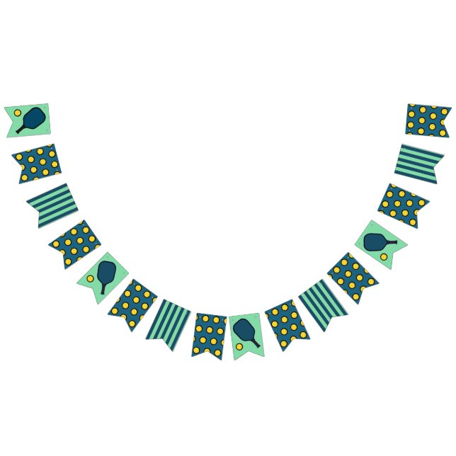 Pickleball Party Bunting (All)