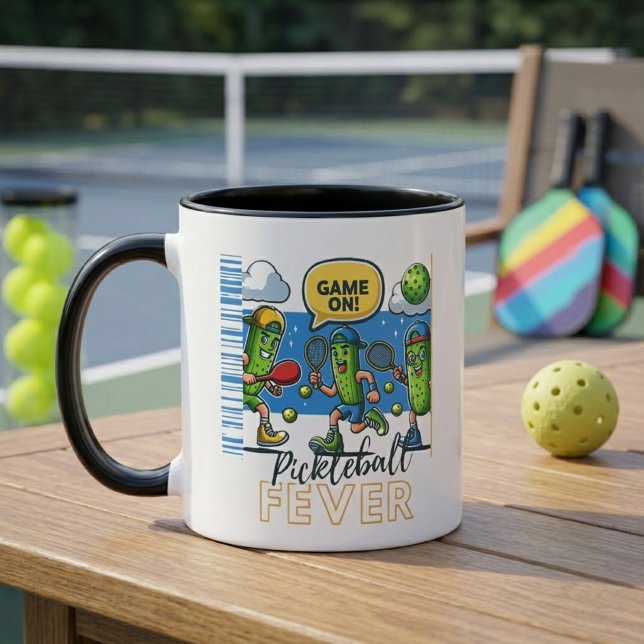 Pickleball Party: Game On! Pickleball Fever Mug (Creator Uploaded)