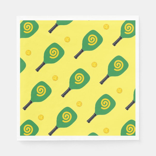 Pickleball Party Napkin (Front)