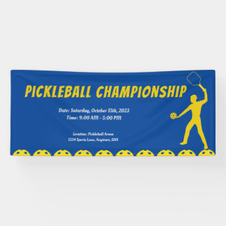 Pickleball Passion Event Display Banner