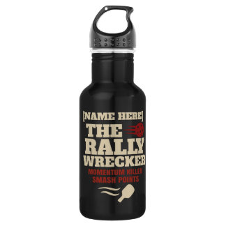 Pickleball Personalised Name Rally Wrecker 532 Ml Water Bottle